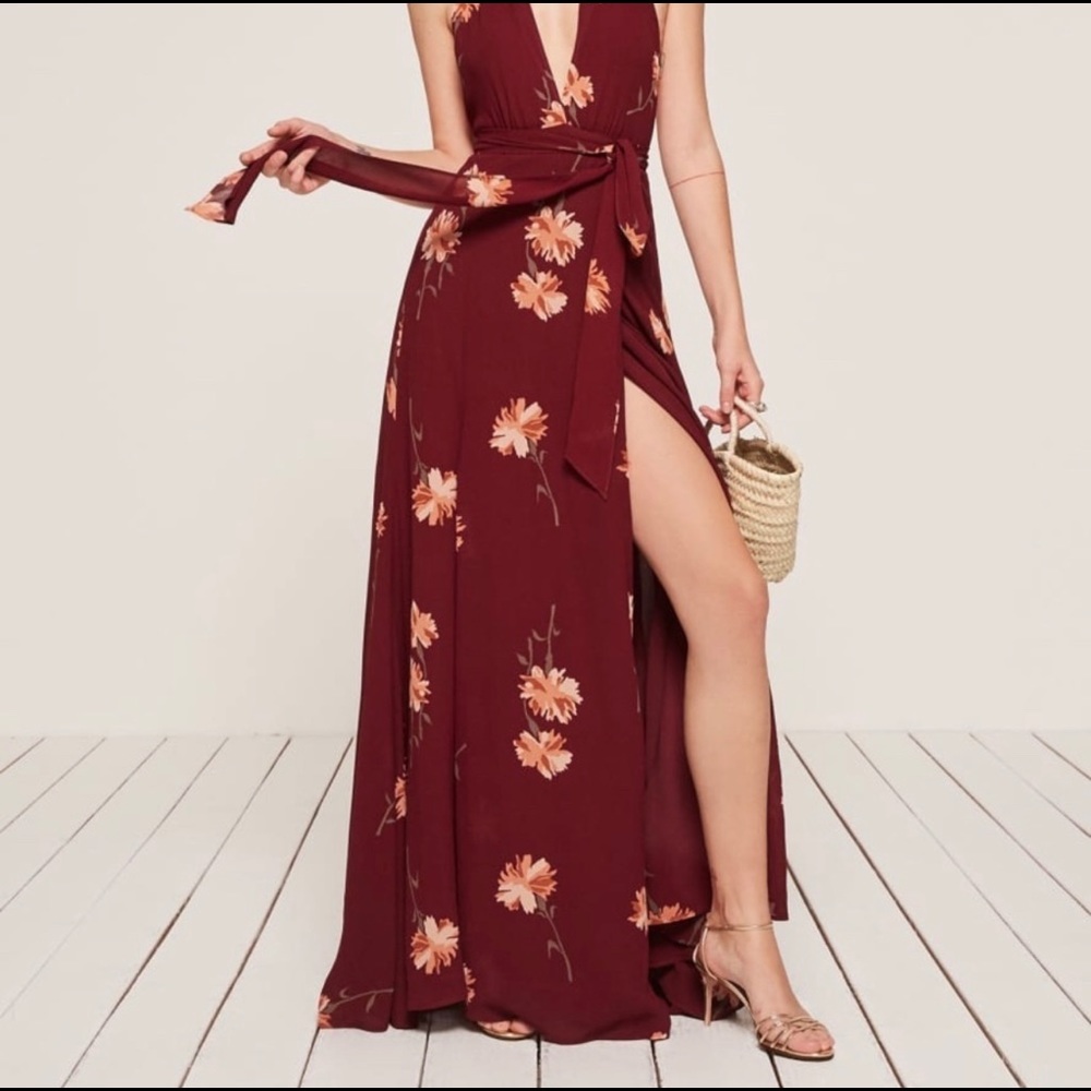 ✨BRAND NEW, NEVER WORN✨ Reformation Wrap Waltz Dress | Size: Small